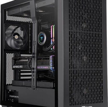 Thermaltake AX500 Full Tower Κουτί Υπολογιστή με Πλαϊνό Παράθυρο Μαύρο