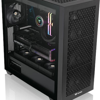 Thermaltake AX500 Full Tower Κουτί Υπολογιστή με Πλαϊνό Παράθυρο Μαύρο