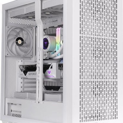 Thermaltake AX500 Full Tower Κουτί Υπολογιστή με Πλαϊνό Παράθυρο Λευκό