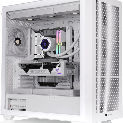 Thermaltake AX500 Full Tower Κουτί Υπολογιστή με Πλαϊνό Παράθυρο Λευκό
