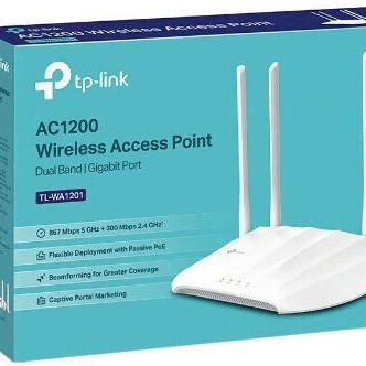 TP-LINK TL-WA1201 v1 Access Point Wi‑Fi 5 Dual Band (2.4 & 5GHz)