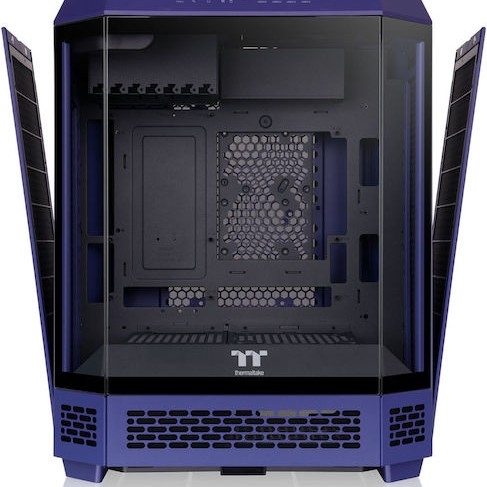 Thermaltake The Tower 600 Gaming Midi Tower Κουτί Υπολογιστή με Πλαϊνό Παράθυρο Future Dusk