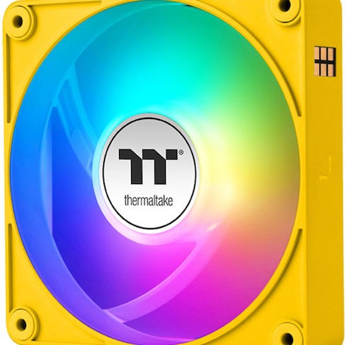Thermaltake CT140 EX Reverse Case Fan με ARGB Φωτισμό και Σύνδεση 4-Pin PWM 3τμχ Bumblebee