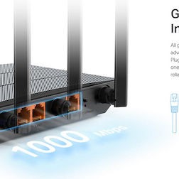 TP-LINK Archer AX12 v1 Ασύρματο Router Wi‑Fi 6 με 4 Θύρες Gigabit Ethernet