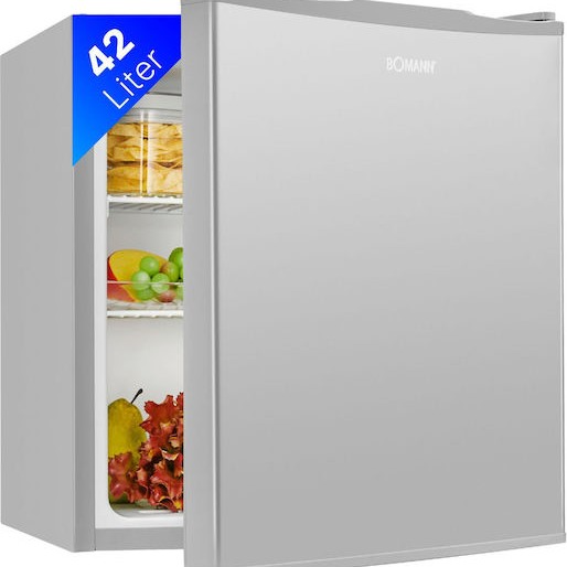 Bomann Mini Bar 42lt Υ51xΠ45xΒ45εκ. Inox KB 7346