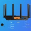 TP-LINK Archer AX73 v1 Ασύρματο Router Wi‑Fi 6 με 4 Θύρες Gigabit Ethernet