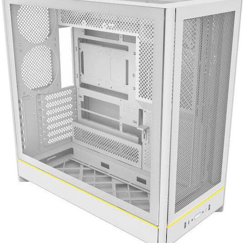 Montech HS01 Midi Tower Κουτί Υπολογιστή Λευκό