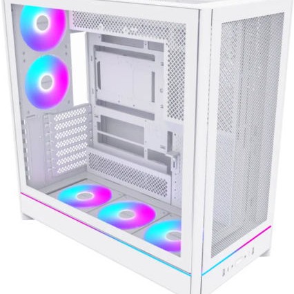 Montech HS01 PRO Gaming Midi Tower Κουτί Υπολογιστή με RGB Φωτισμό Λευκό