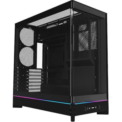 Montech HS02 Gaming Midi Tower Κουτί Υπολογιστή με Πλαϊνό Παράθυρο Μαύρο