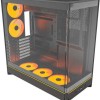 Montech HS02 PRO Gaming Midi Tower Κουτί Υπολογιστή με RGB Φωτισμό Μαύρο