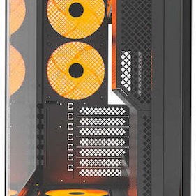 Montech HS02 PRO Gaming Midi Tower Κουτί Υπολογιστή με RGB Φωτισμό Μαύρο
