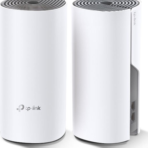 TP-LINK Deco E4 v1 WiFi Mesh Network Access Point Wi‑Fi 5 Dual Band (2.4 & 5GHz) σε Διπλό Kit