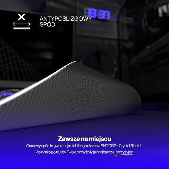 Endorfy Crystal Black Xl Mouse Pad