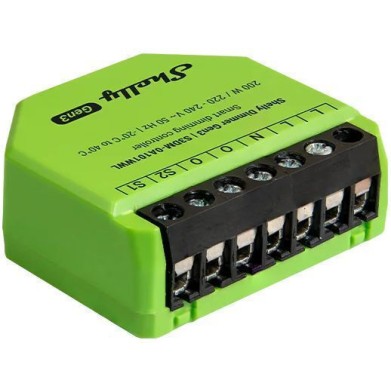 Shelly Gen3 Αναλυτής Ενέργειας Ηλεκτρολογικού Πίνακα Shelly_Dimmer_Gen3