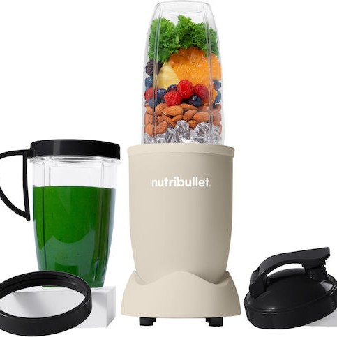 NutriBullet Μπλέντερ για Smoothies 0.71lt 900W Μπεζ NB907MASN