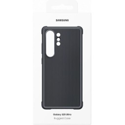 Samsung Back Cover Πλαστικό με Υποδοχή για Κάρτες Μαύρο (Galaxy S25 Ultra)