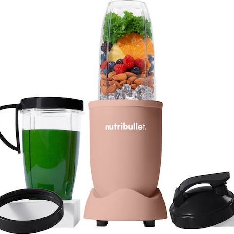 NutriBullet Μπλέντερ για Smoothies 0.71lt 900W Ροζ NB907MACL