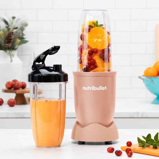 NutriBullet Μπλέντερ για Smoothies 0.71lt 900W Ροζ NB907MACL