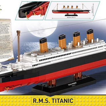 Cobi Τουβλάκια R.m.s Titanic 593τμχ
