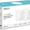 TP-LINK Deco X10 v1 Access Point Wi‑Fi 6 Dual Band (2.4 & 5GHz) σε Τριπλό Kit Λευκό