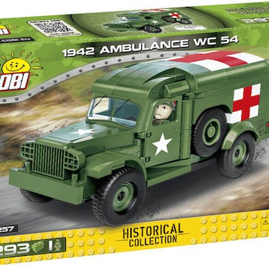 Cobi Στατικό Μοντέλο Αυτοκινήτου Historical Collection 1942 Ambulance WC 54 σε Κλίμακα 1:35