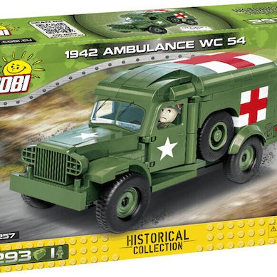 Cobi Στατικό Μοντέλο Αυτοκινήτου Historical Collection 1942 Ambulance WC 54 σε Κλίμακα 1:35