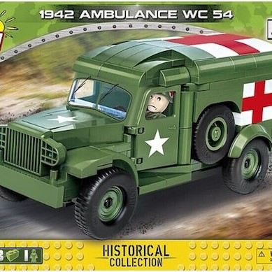 Cobi Στατικό Μοντέλο Αυτοκινήτου Historical Collection 1942 Ambulance WC 54 σε Κλίμακα 1:35