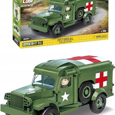 Cobi Στατικό Μοντέλο Αυτοκινήτου Historical Collection 1942 Ambulance WC 54 σε Κλίμακα 1:35