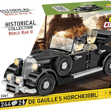 Cobi Τουβλάκια De Gaulles Horch830BL για 6+ Ετών 240τμχ