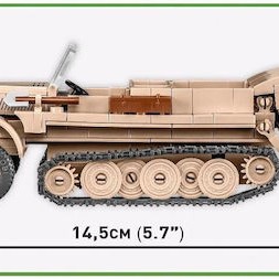 Cobi Τουβλάκια Historical Collection Wwii Artillery Rack Sd Kfz για 7+ Ετών 283τμχ