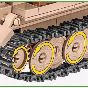 Cobi Τουβλάκια Historical Collection Wwii Artillery Rack Sd Kfz για 7+ Ετών 283τμχ