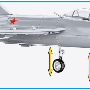 Cobi Τουβλάκια MiG-15 Fagot για 9+ Ετών 504τμχ