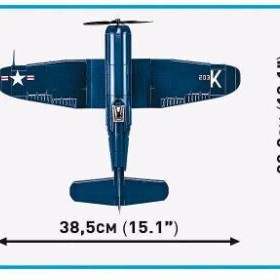 Cobi Τουβλάκια Historical Collection Korean War F4u-4 Corsair για 7+ Ετών 330τμχ
