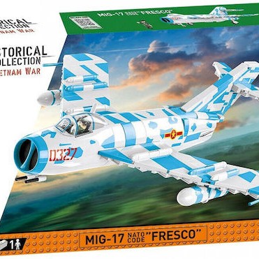 Cobi Τουβλάκια Vietnam War MIG17 Nato Code Fresco για 7+ Ετών 577τμχ