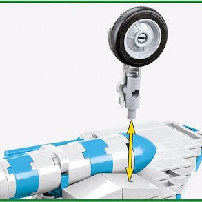 Cobi Τουβλάκια Vietnam War MIG17 Nato Code Fresco για 7+ Ετών 577τμχ