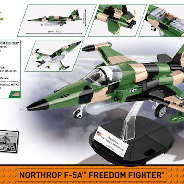 Cobi Τουβλάκια Historical Collection Wwii Northrop F-5a Freedom Fighter για 7+ Ετών 352τμχ