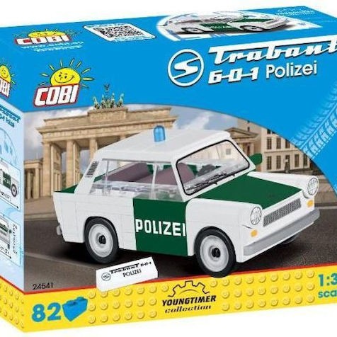 Cobi Τουβλάκια Trabant 601 Polizei για 5+ Ετών 82τμχ