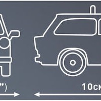 Cobi Τουβλάκια Trabant 601 Universal Feuerwehr για 5+ Ετών 77τμχ