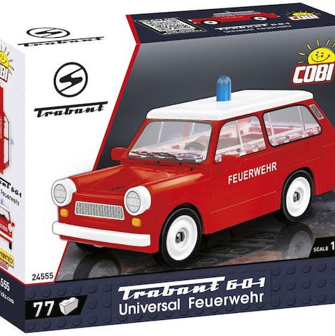 Cobi Τουβλάκια Trabant 601 Universal Feuerwehr για 5+ Ετών 77τμχ