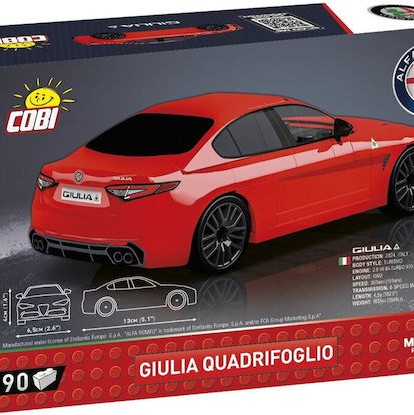 Cobi Τουβλάκια Alfa Romeo Giulia Quadrifoglio