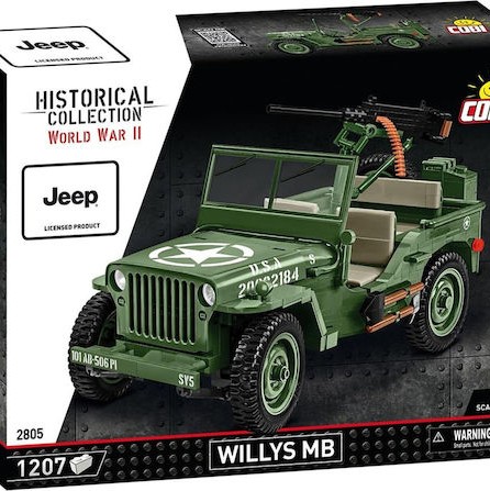 Cobi Τουβλάκια Willys MB για 7+ Ετών 1207τμχ