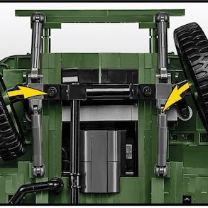 Cobi Τουβλάκια Willys MB για 7+ Ετών 1207τμχ