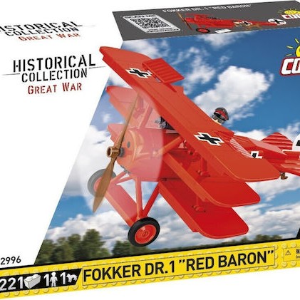 Cobi Κύβοι Fokker Dr.1 Red Baron 221τμχ