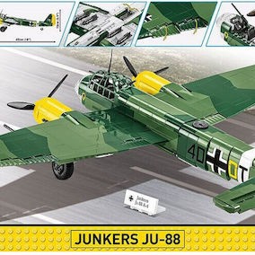 Cobi Τουβλάκια Historical Collection - Junkers Ju 88 για 10+ Ετών 1160τμχ