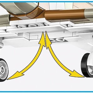Cobi Τουβλάκια Historical Collection Wwii 335τμχ