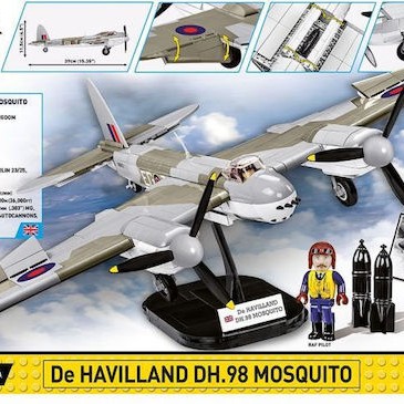 Cobi Τουβλάκια Historical Collection WWII De Havilland DH-98 Mosquito για 8+ Ετών 710τμχ