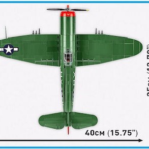 Cobi Τουβλάκια Historical Collection - P-47 Thunderbolt για 7+ Ετών 477τμχ