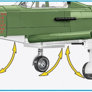 Cobi Τουβλάκια Historical Collection World War II Bell P-39Q Airacobra για 7+ Ετών 380τμχ