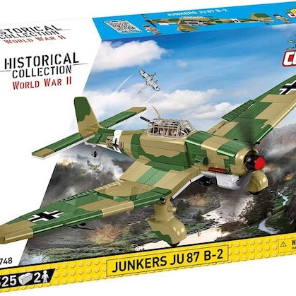 Cobi Τουβλάκια Historical Collection Wwii Junkers Ju 87 B-2 για 7+ Ετών 525τμχ