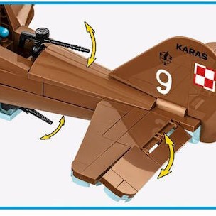 Cobi Τουβλάκια PZL.23 Karaś για 8+ Ετών 586τμχ